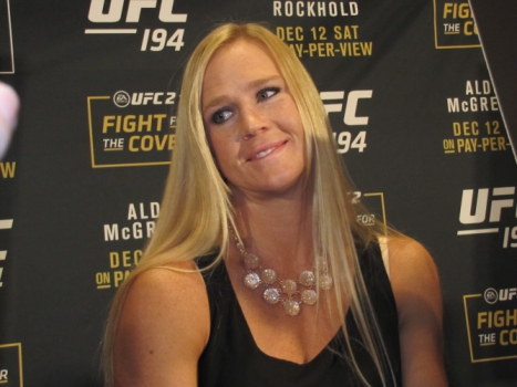 Holly Holm é a nova campeã do UFC (FOTO: Luis Fernando Coutinho)