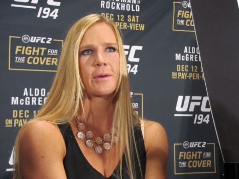 Holly Holm é a nova campeã do UFC (FOTO: Luis Fernando Coutinho)