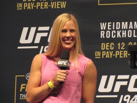 Holly Holm é a nova campeã do UFC (FOTO: Luis Fernando Coutinho)