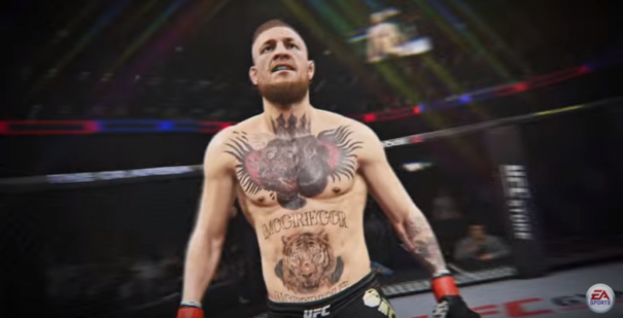 Conor McGregor, o atual campeão dos penas do UFC