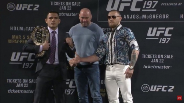 Rafael Dos Anjos encara Conor McGregor no UFC 197 (FOTO: Reprodução)