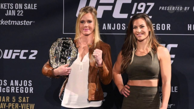 Holm e Miesha