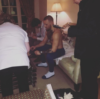 Conor McGregor registrou visita da Usada (FOTO: Reprodução/Instagram)