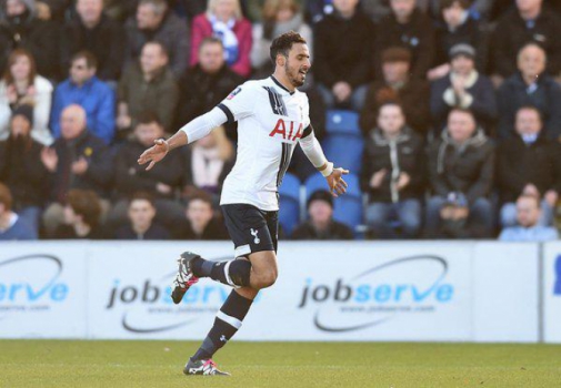 Colchester x Tottenham - Gol de Nacer Chadli