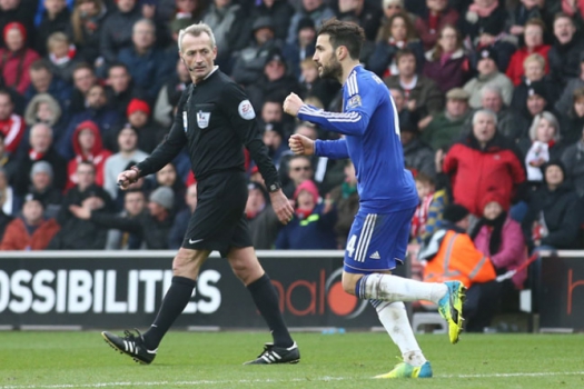 Fabregas - Southampton x Chelsea