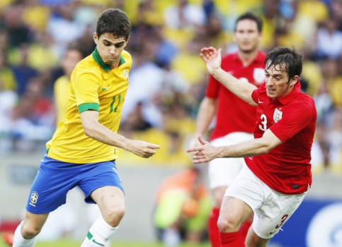 Brasil x Inglaterra - Oscar (Foto: Cleber Mendes/ LANCE!Press)