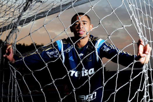 FOTOS - Treino Palmeiras Gabriel Jesus (Foto:Alan Morici/LANCE!Press)