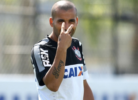Emerson Sheik - Treino do Corinthians (Foto: Tom Dib/LANCE!Press)