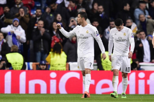 Real Madrid x Roma (foto:JAVIER SORIANO / AFP)