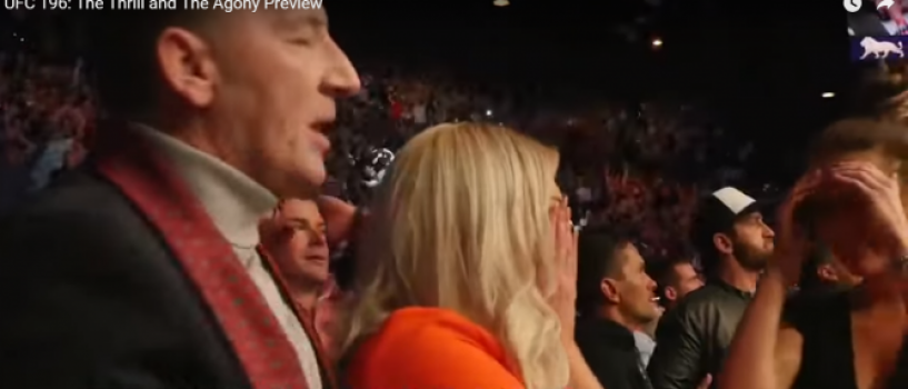 Família de McGregor lamenta derrota no UFC 196 (FOTO: Reprodução)