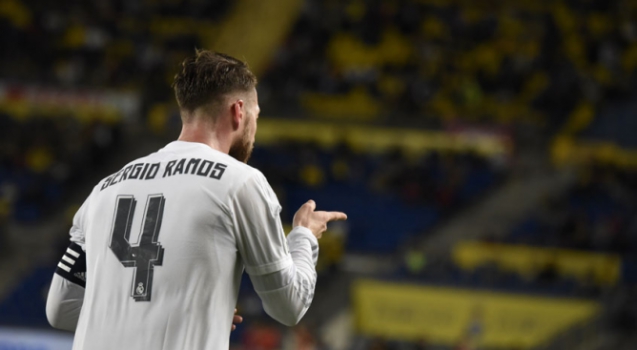 Sergio Ramos - Las Palmas x Real Madrid