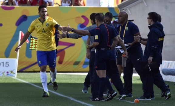 O zagueiro do Vasco Luan disputou os Jogos Pan-Americanos de 2015