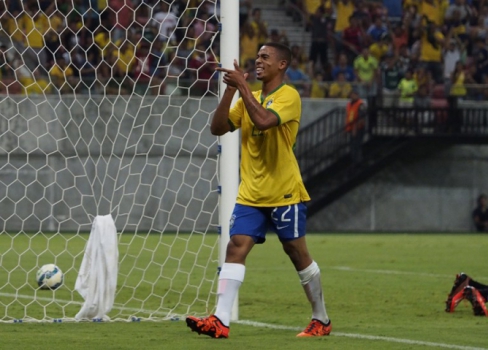 O atacante Gabriel Jesus é uma das joias do Palmeiras e uma das esperanças do Brasil
