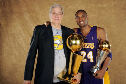 O quarto título da NBA veio em 2009, com Kobe nas quadras e Phil Jackson no banco