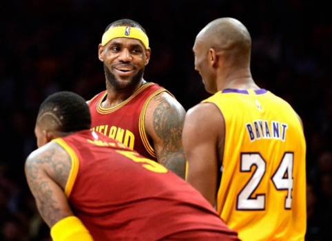LeBron James e Kobe Bryant travaram grandes duelos na NBA