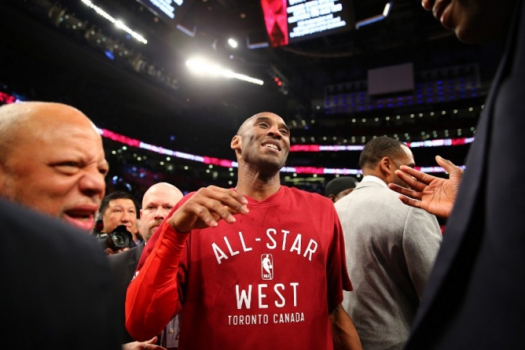 No Canadá, Kobe Bryant participa de seu último Jogo das Estrelas, em fevereiro de 2016