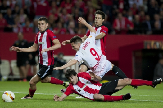 Sevilla x Athetic de Bilbao (foto:JORGE GUERRERO / AFP)
