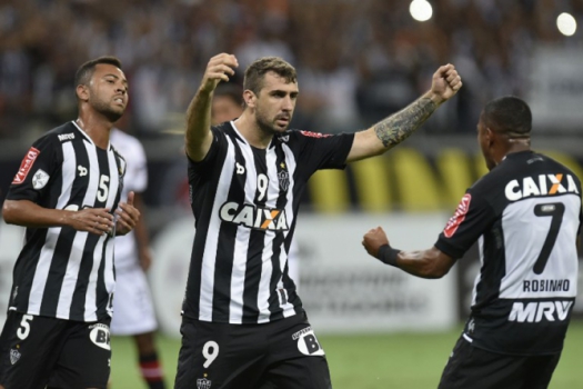O artilheiro argentino Lucas Pratto é um dos grandes destaques do Atlético-MG