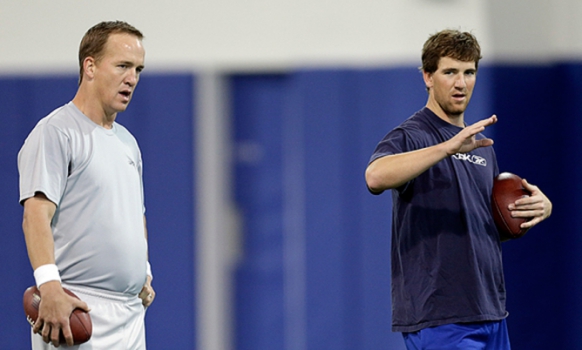 Peyton e Eli Manning - Filhos de Archie Manning