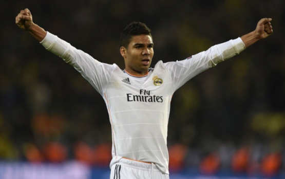 Casemiro também tem uma conquista da Liga dos Campeões pelo Real Madrid