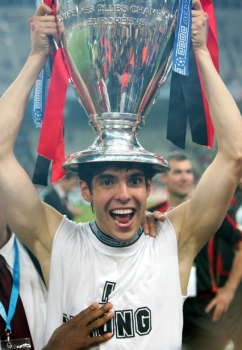 Kaká foi o principal jogador da conquista da Liga pelo Milan em 2007
