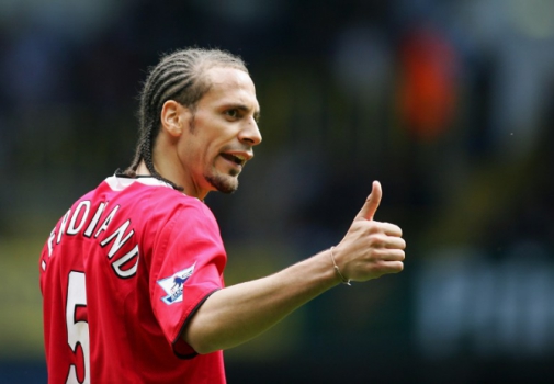 O ex-zagueiro inglês Rio Ferdinand também já foi adepto dos dreadlocks