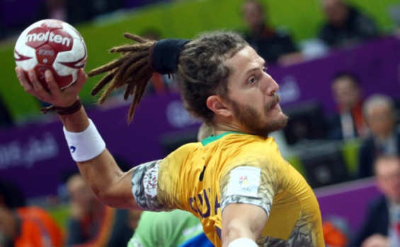 Fábio Chiuffa é atleta da Seleção Brasileira de handebol e também usa dreads