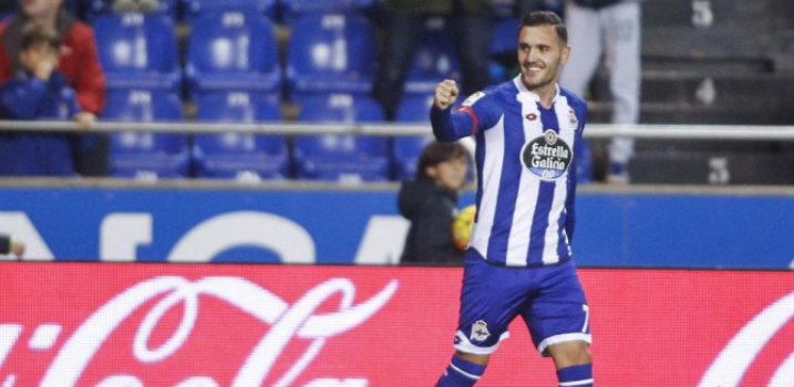 Lucas Pérez joga no La Corunã