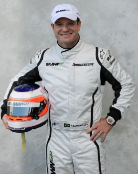 Em 2009, Rubens Barrichello acertou com a equipe Brawn GP