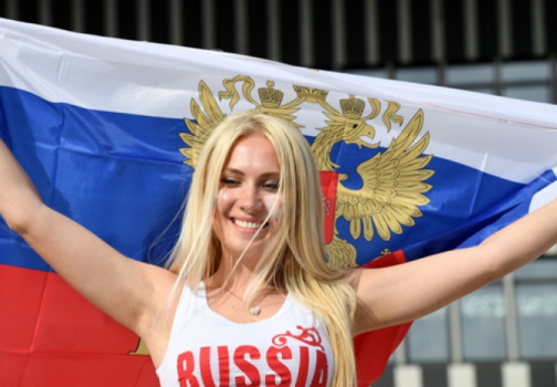 Mulheres da atual edição da Eurocopa - Rússia