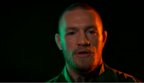 Conor McGregor enviou mensagem aos jogadores da seleção irlandesa