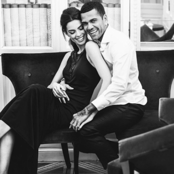 Dani Alves e Joana - Reprodução