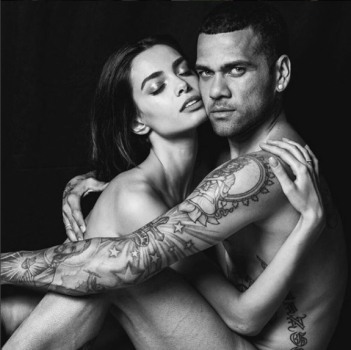 Dani Alves e Joana - Reprodução