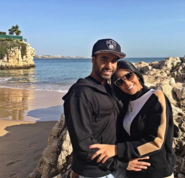 Lucas Moura e Larissa - Reprodução