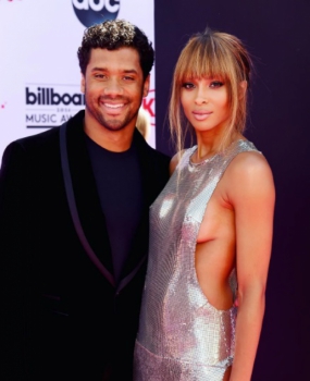 Russel Wilson e Ciara - Reprodução
