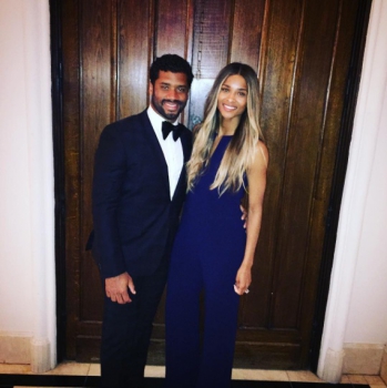 Russel Wilson e Ciara - Reprodução