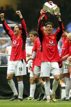 Não demorou muito para Cristiano começar a conquistar muitos títulos pelo United