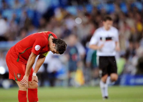 Na Euro-2008, nova derrota para a Alemanha com Portugal, agora nas quartas de final