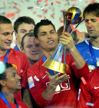Para fechar o ano de 2008, título do Mundial de Clubes pelo Manchester United