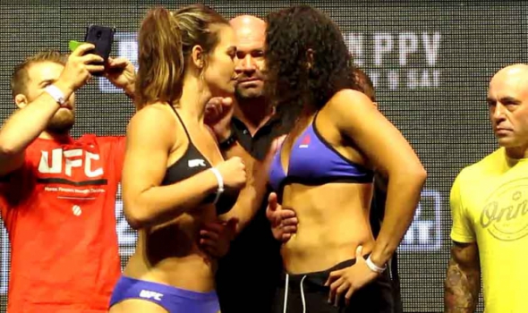 Amanda Nunes encara Miesha Tate antes do UFC 200