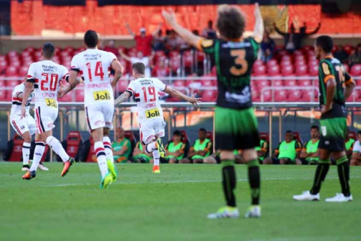 Sao Paulo x AmericaMG (Foto:Eduardo Viana/LANCE!Press)