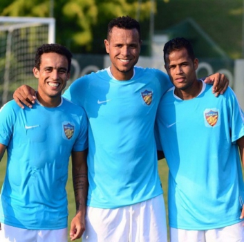 Luis Fabiano, Geuvânio e Jadson