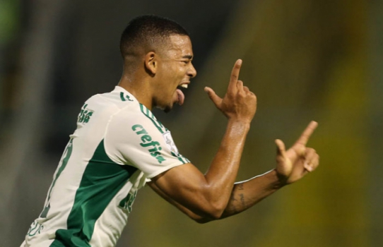 Gabriel Jesus - 06-04-16 - Rosário Central x Palmeiras