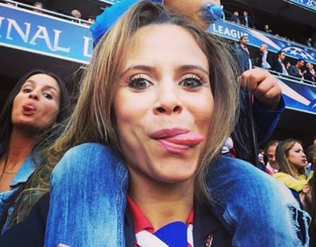 Bruninha, mulher de Diego