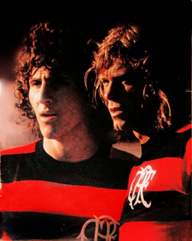 Doval e Zico - FLAMENGO