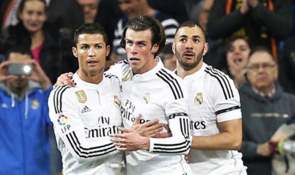 Bale, Benzema e CR7 - REAL MADRID