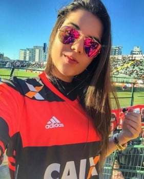 Letícia Candiani, namorada do Felipe Vizeu