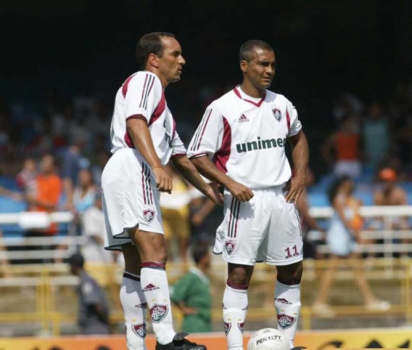Edmundo e Romário - Fluminense
