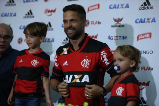 Apresentação de Diego Ribas no Flamengo