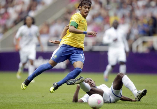 Neymar nos Jogos Olímpicos de Londres-2012